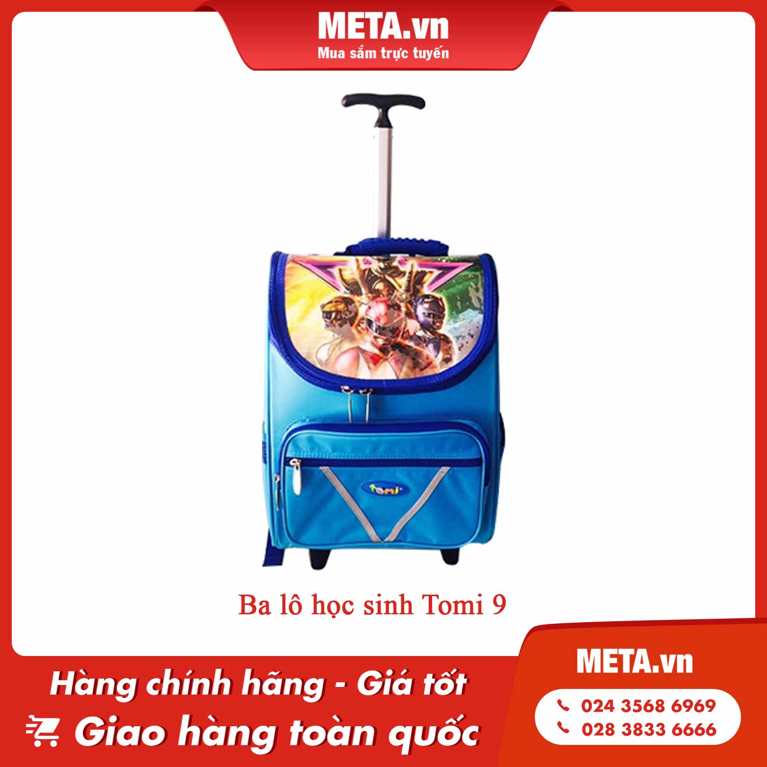 Ba lô học sinh Tomi 9