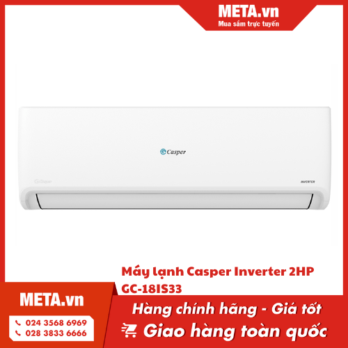 Máy lạnh Casper Inverter 2HP GC-18IS33