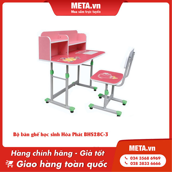 Bàn học Hòa Phát BHS28C-3