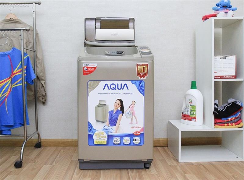 Sửa lỗi E3 máy giặt AQUA bằng cách kiểm tra vị trí đặt thiết bị 