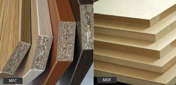 So sánh gỗ MDF và MFC
