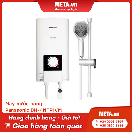 Máy nước nóng có bơm trợ lực Panasonic DH-4NTP1VM