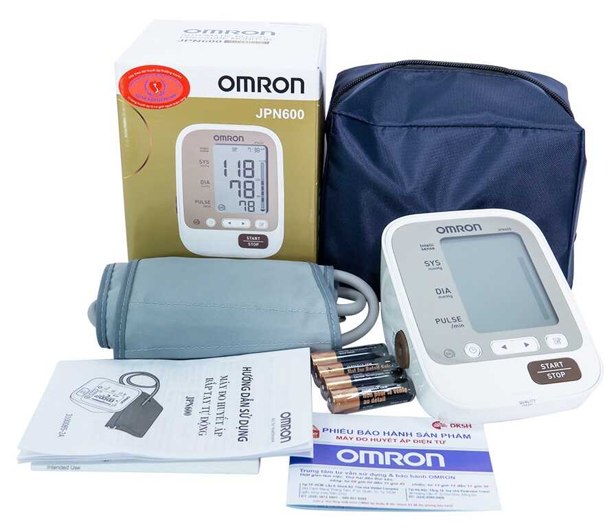 Cách bảo quản máy đo huyết áp Omron JPN600