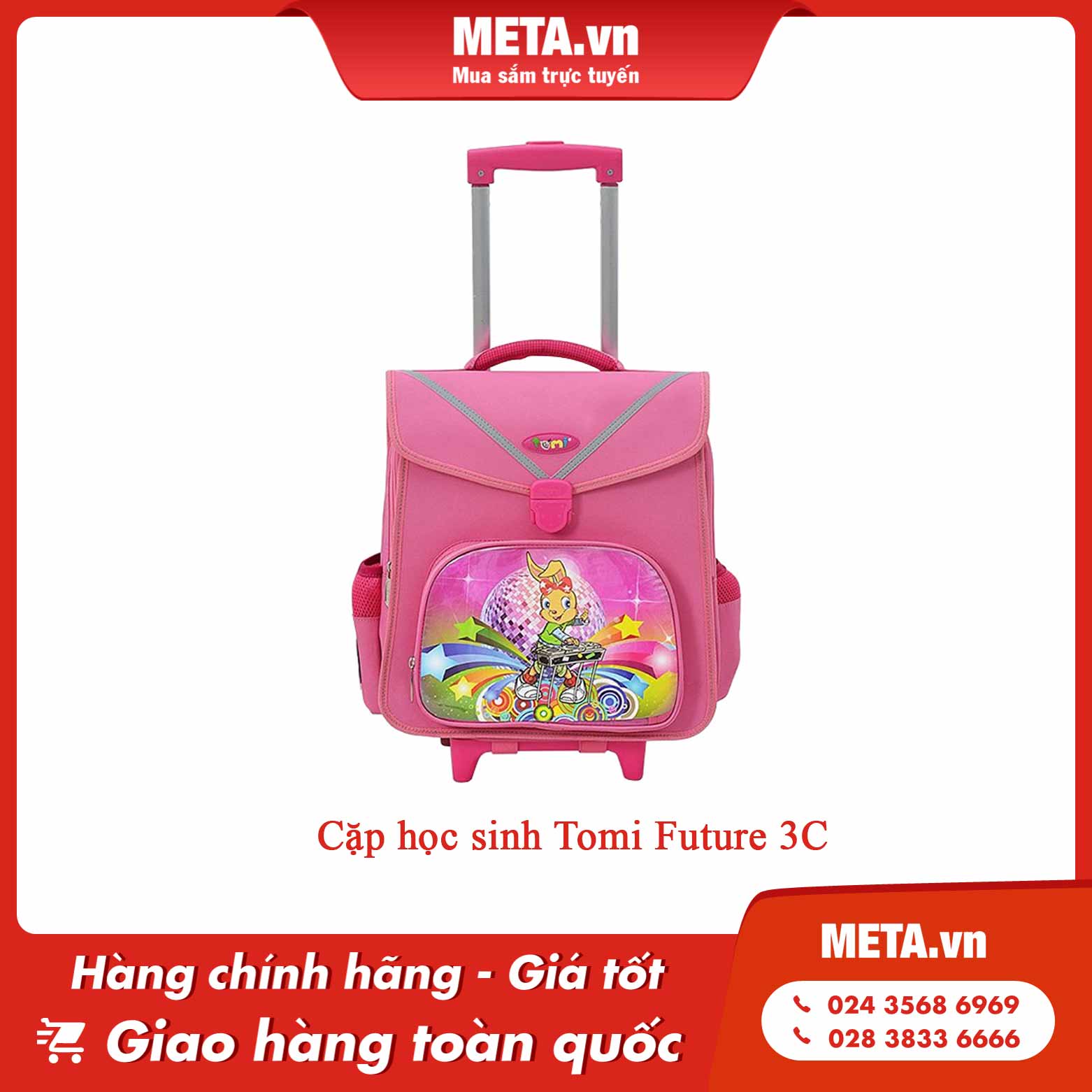 Cặp học sinh Tomi Future 3C