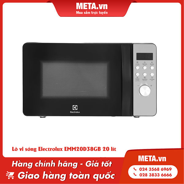 lò vi sóng mini Electrolux EMM20D38GB
