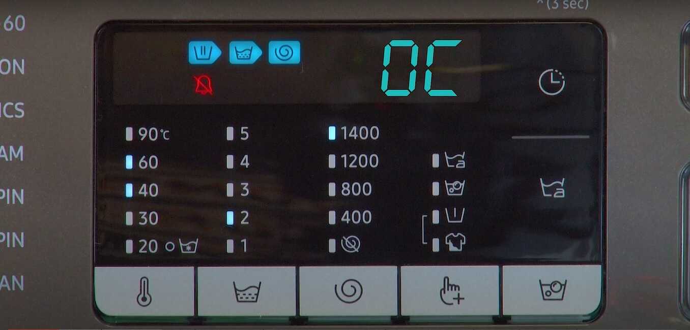 Lỗi OC máy giặt Samsung là lỗi gì?