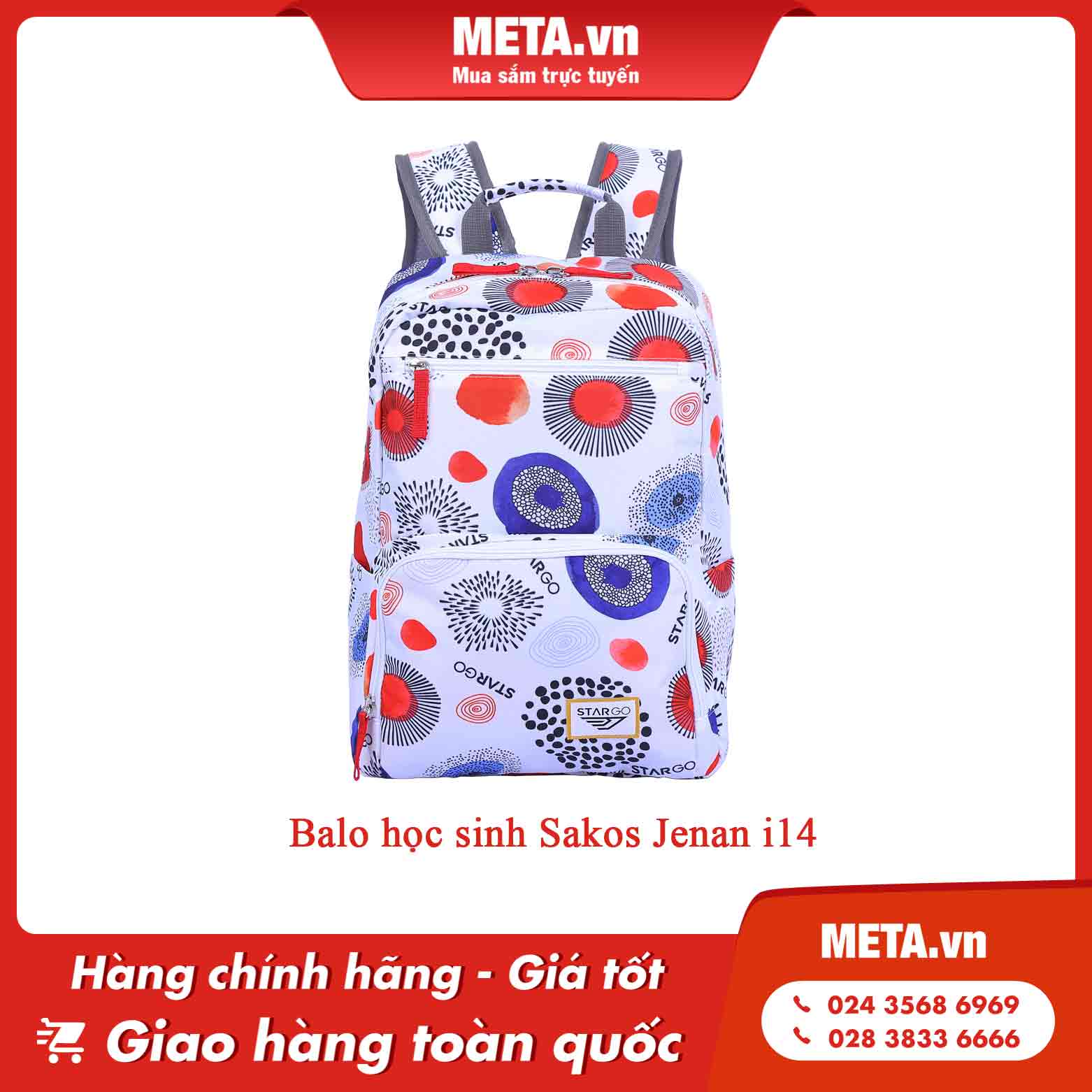 Balo học sinh Sakos Jenan i14