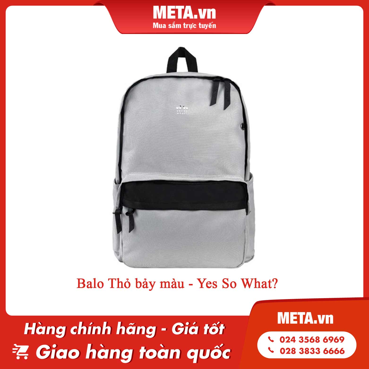 Balo Thỏ bảy màu - Yes So What?