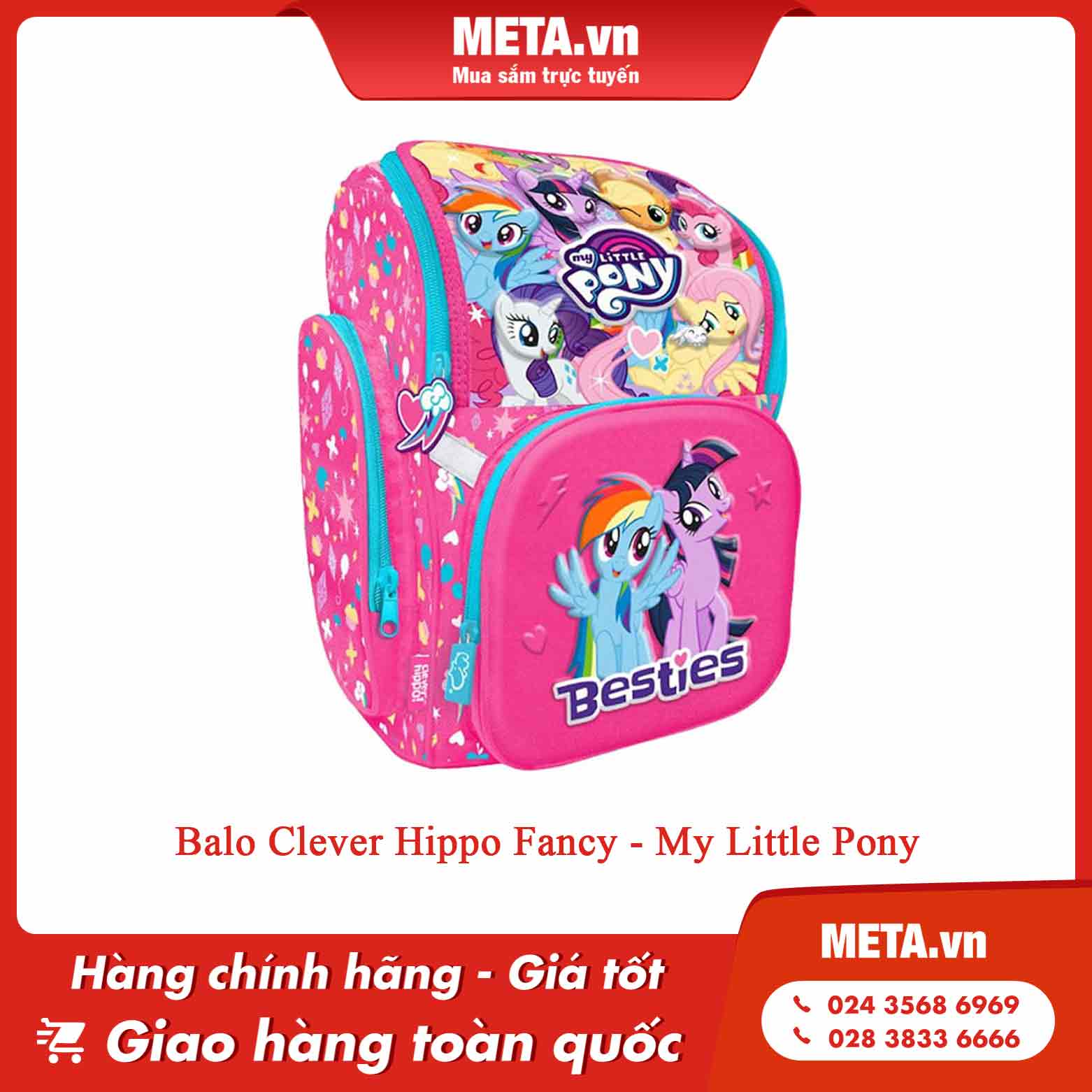 Balo Clever Hippo Fancy - My Little Pony