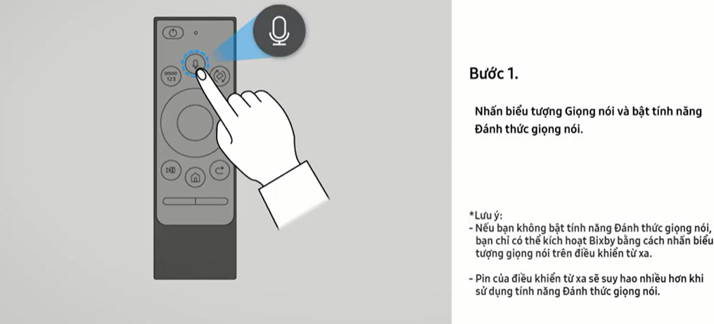 Cách sử dụng trợ lý ảo Bixby trên tivi Samsung