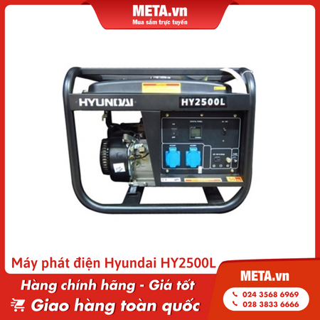 Máy phát điện 2kW Hyundai HY2500L