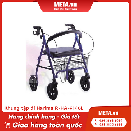 Khung tập đi có bánh xe Harima R-HA-9146L 