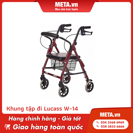 Khung tập đi có bánh xe Lucass W-14 