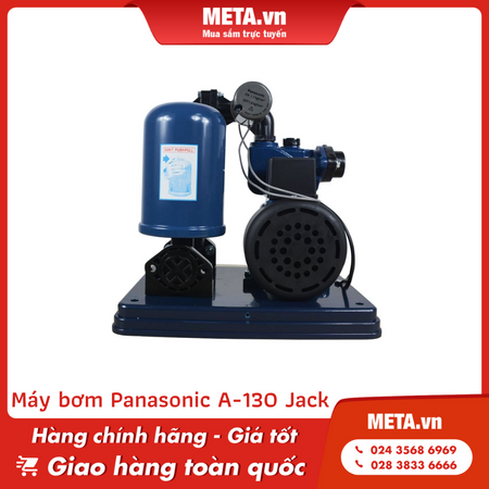 Máy bơm nước tăng áp tự động Panasonic A-130 Jack (125W)