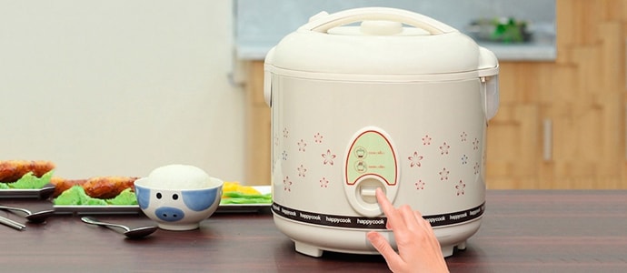 Làm gì để hạn chế nồi cơm điện không vào điện?