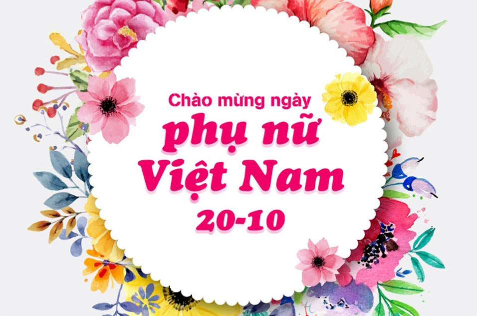 Nhân ngày Phụ nữ Việt Nam 20/10 năm 2024, xin gửi lời chúc tốt đẹp đến các bà mẹ, vợ, chị, em phụ nữ: Chúc các bà, mẹ, vợ, chị, em luôn xinh đẹp, thông minh, tài giỏi và thành công trong mọi việc. Cảm ơn các bà, mẹ, vợ, chị, em đã luôn là người đàn ông như tôi có thể tự hào và niềm tự tin hơn trong cuộc sống.