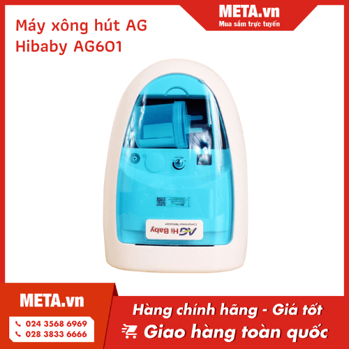 Máy xông hút mũi 2 trong 1 AG Hibaby AG601