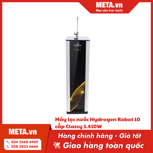 Máy lọc nước Hydrogen Robot 10 cấp Classy 3.410W