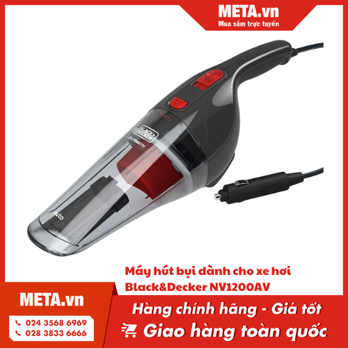 Máy hút bụi dành cho xe hơi Black&Decker NV1200AV