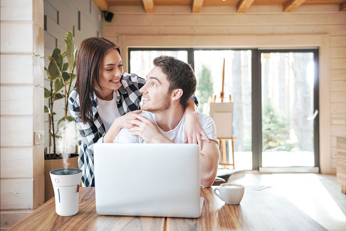 Không nên đặt máy tạo độ ẩm ở gần các thiết bị điện