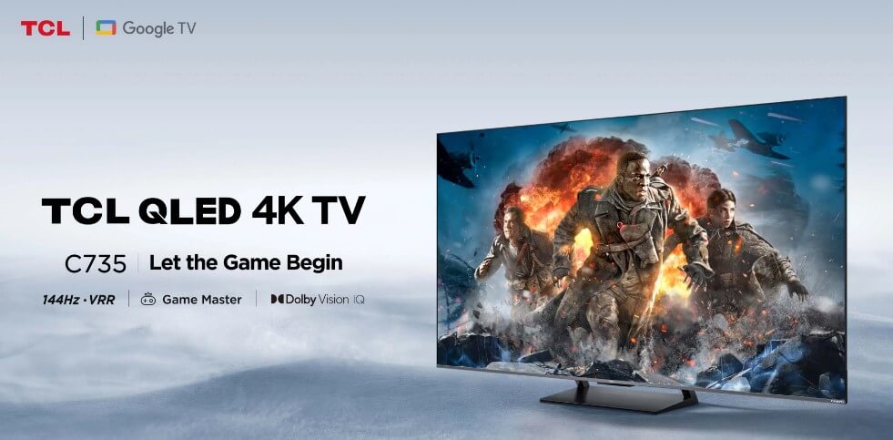Tivi TCL C735 phù hợp với mọi loại hình giải trí