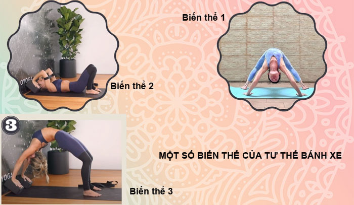 Các biến thể của tư thế bánh xe