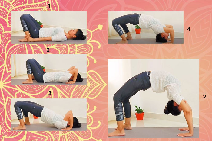 Cách thực hiện tư thế bánh xe trong yoga cơ bản