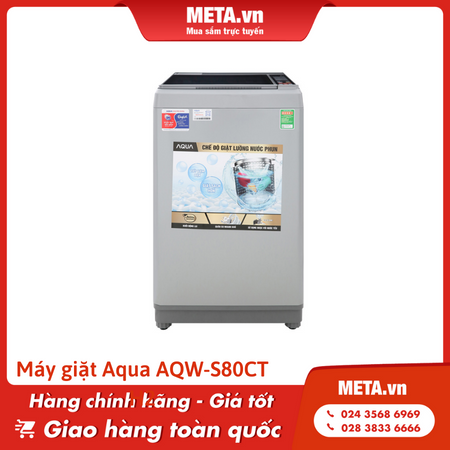 Máy giặt Aqua 8kg AQW-S80CT H2