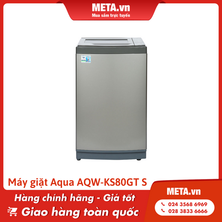 Máy giặt Aqua 8kg AQW-KS80GT S