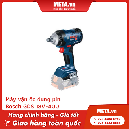 Thân máy vặn ốc dùng pin Bosch GDS 18V-400