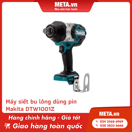 Thân máy siết bu lông dùng pin Makita DTW1001Z (Không pin và sạc)