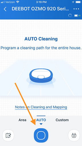 Cách lưu bản đồ robot hút bụi Ecovacs