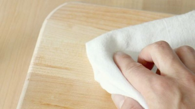 Cách bảo dưỡng thớt gỗ