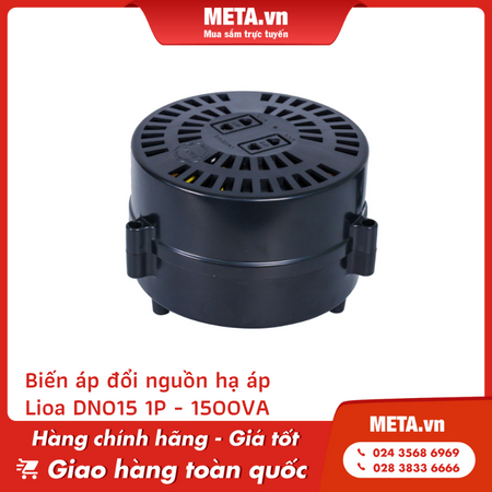 Biến áp đổi nguồn hạ áp Lioa DN015 1P - 1500VA