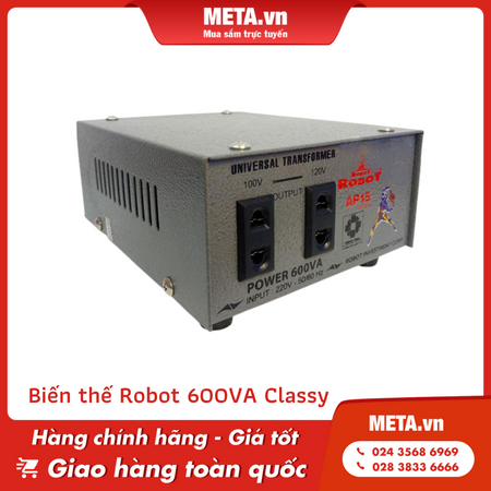 Biến thế Robot 600VA Classy