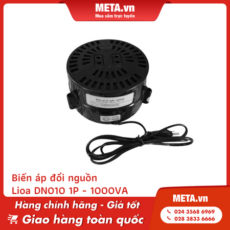 Biến áp đổi nguồn Lioa DN010 1P - 1000VA