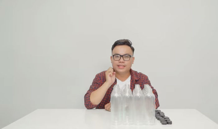 Cách làm thùng rác bằng chai nhựa đơn giản nhất