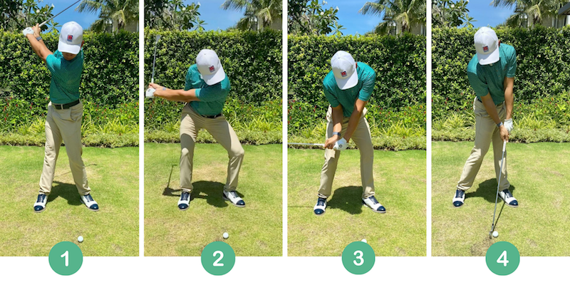 Tư thế Downswing