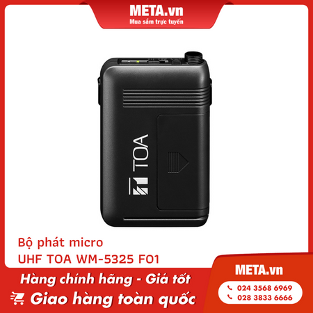 Máy trợ giảng không dây TOA WM-5325 F01 UHF