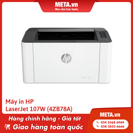 Máy in HP LaserJet 107W (4ZB78A)
