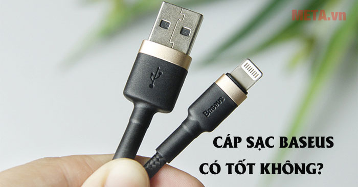 Cáp sạc Baseus của nước nào, có tốt không?