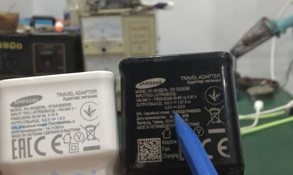 Cách phân biệt sạc nhanh và sạc thường
