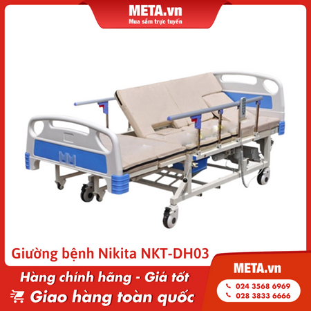 Giường chăm sóc bệnh nhân Nikita NKT-DH03 (9 chức năng)