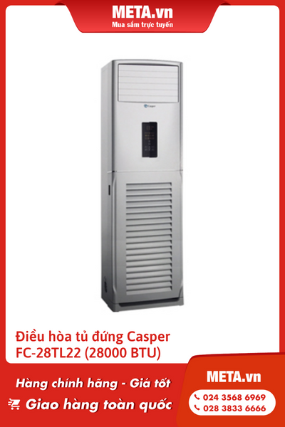 Điều hòa tủ đứng 1 chiều Casper FC-28TL22 (28000 BTU)