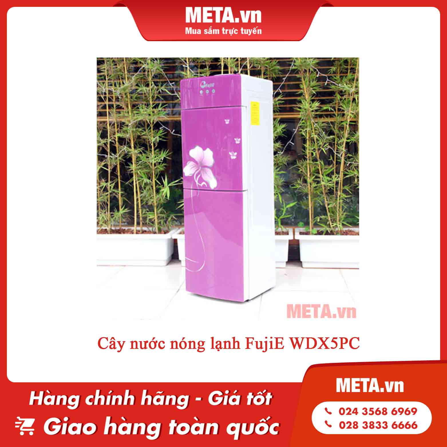 Cây nước nóng lạnh FujiE WDX5PC