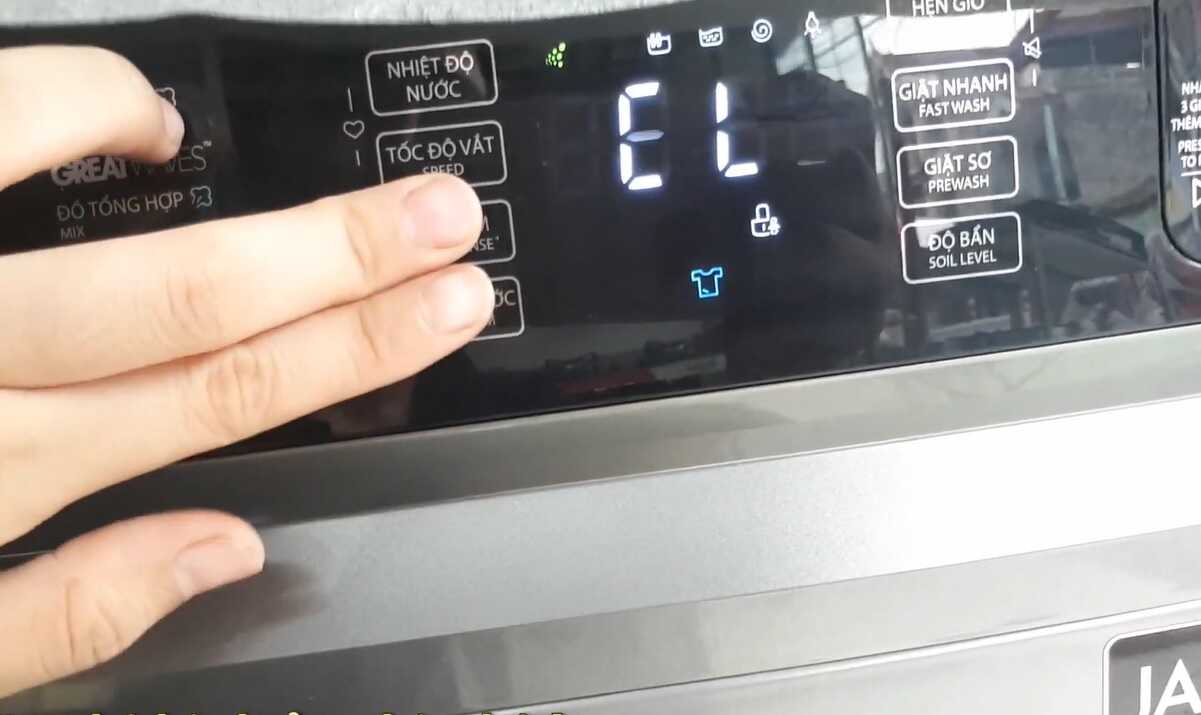 Cách sửa lỗi CL máy giặt Toshiba 