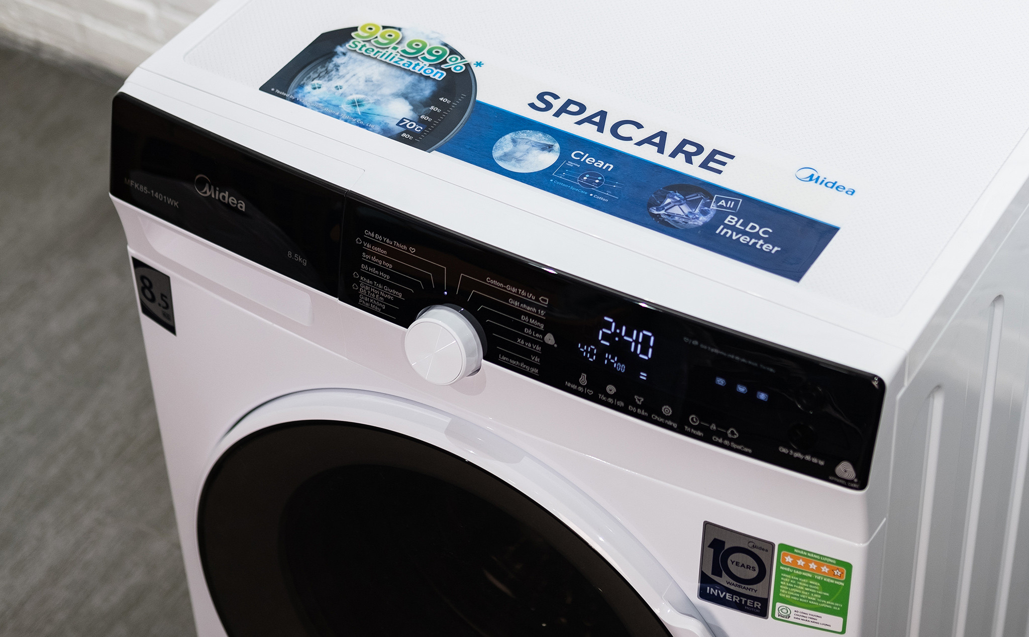 e21 midea washing machine