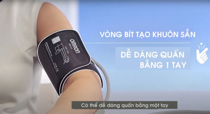 Hướng dẫn sử dụng máy đo huyết áp Omron 7156