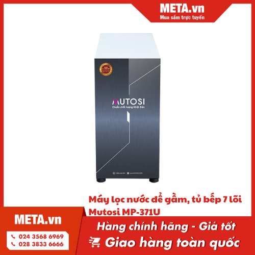 Máy lọc nước để gầm, tủ bếp 7 lõi Mutosi MP-371U