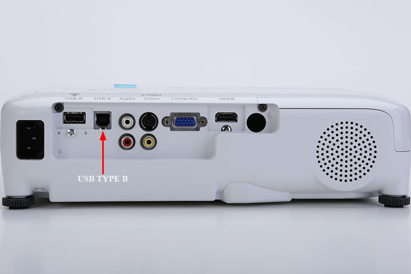 Cổng kết nối máy chiếu USB Type B